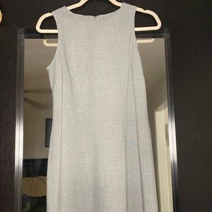 Mini A-line Grey Dress